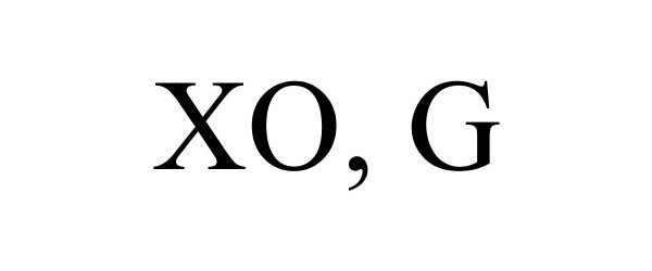 Trademark Logo XO, G