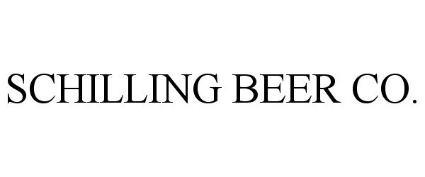  SCHILLING BEER CO.