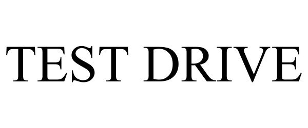 Trademark Logo TEST DRIVE