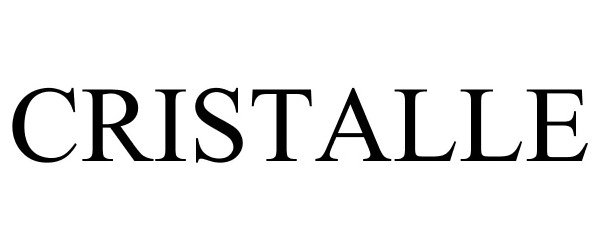 Trademark Logo CRISTALLE