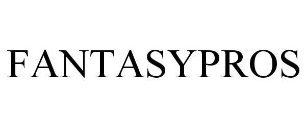 Trademark Logo FANTASYPROS