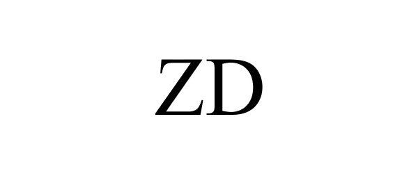 Trademark Logo ZD