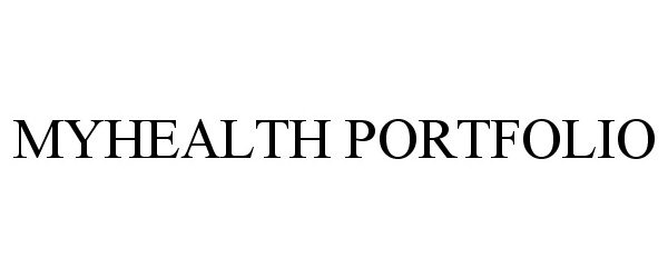  MYHEALTH PORTFOLIO