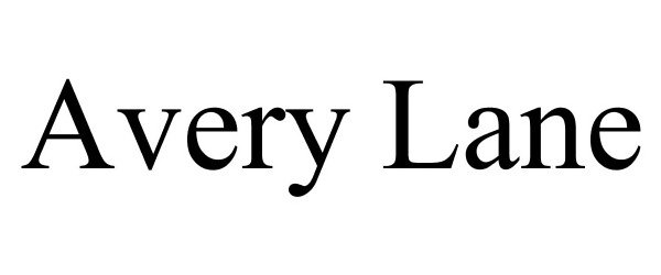 Trademark Logo AVERY LANE