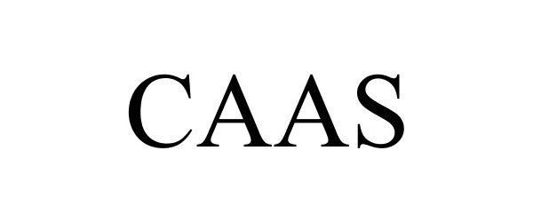 Trademark Logo CAAS