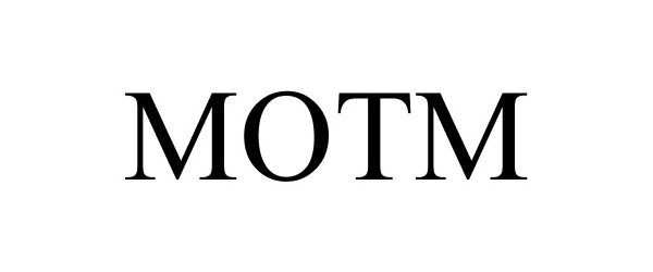 Trademark Logo MOTM