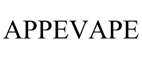 Trademark Logo APPEVAPE