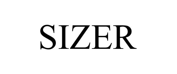 Trademark Logo SIZER