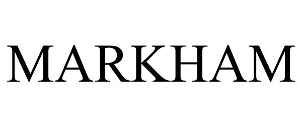 Trademark Logo MARKHAM