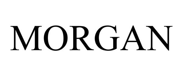 Trademark Logo MORGAN