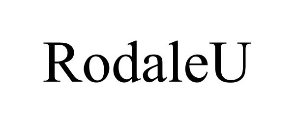 Trademark Logo RODALEU