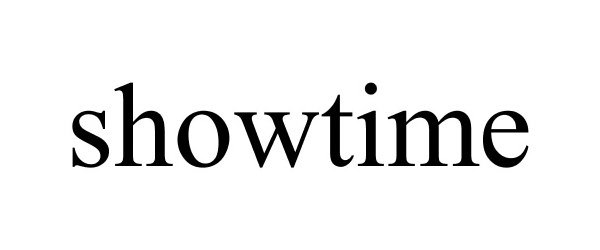 Trademark Logo SHOWTIME