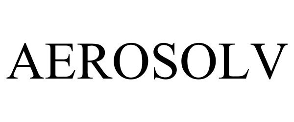 Trademark Logo AEROSOLV
