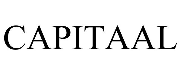 Trademark Logo CAPITAAL