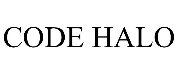 Trademark Logo CODE HALO