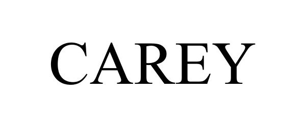 Trademark Logo CAREY
