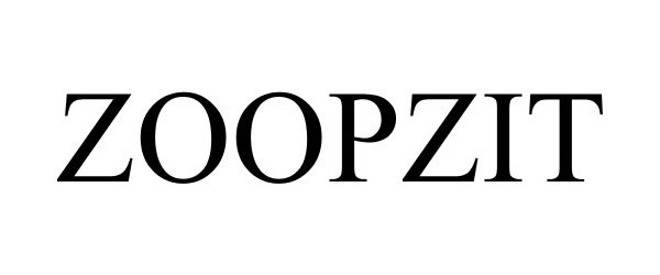 Trademark Logo ZOOPZIT