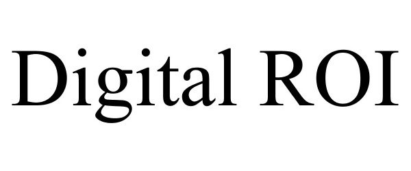 Trademark Logo DIGITAL ROI