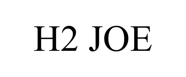 Trademark Logo H2 JOE