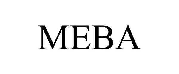Trademark Logo MEBA