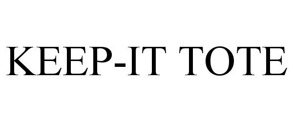 Trademark Logo KEEP-IT TOTE