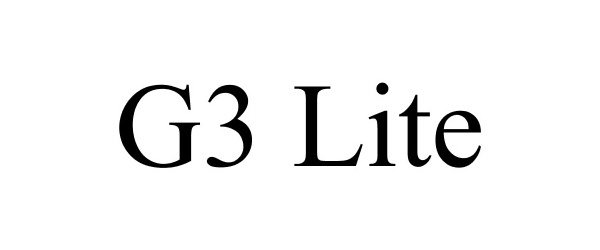 Trademark Logo G3 LITE
