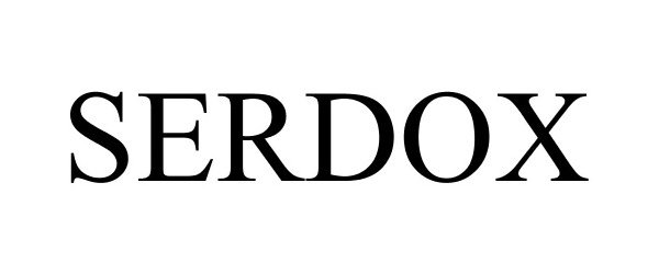 Trademark Logo SERDOX