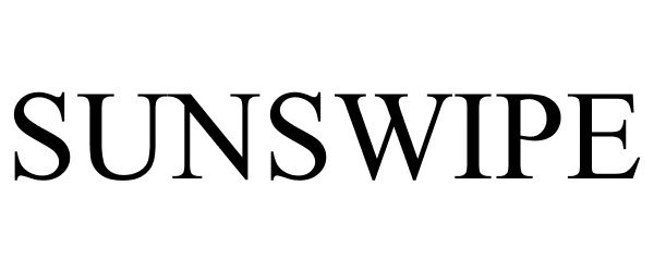 Trademark Logo SUNSWIPE