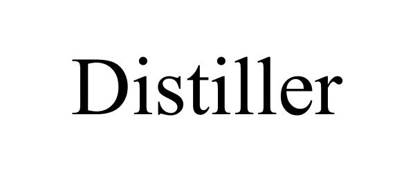 Trademark Logo DISTILLER