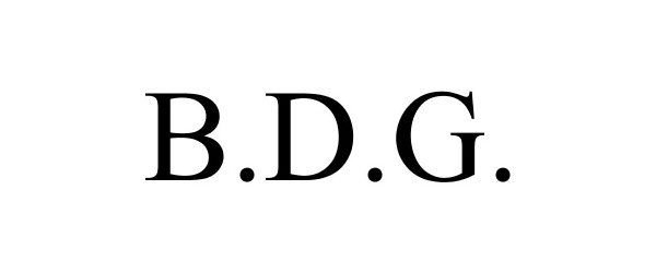  B.D.G.