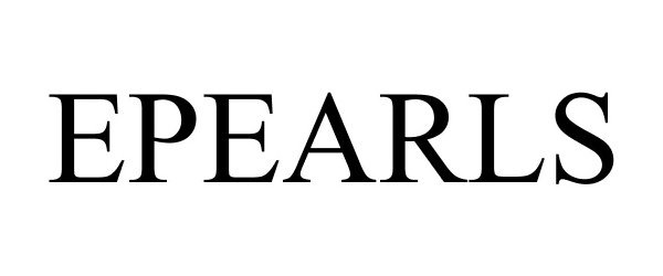 Trademark Logo EPEARLS