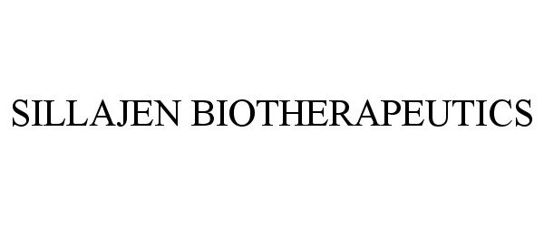  SILLAJEN BIOTHERAPEUTICS