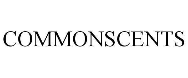 Trademark Logo COMMONSCENTS