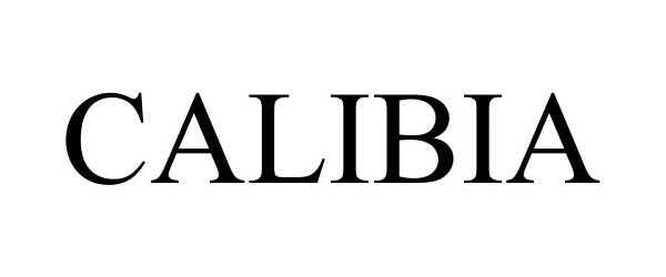 Trademark Logo CALIBIA