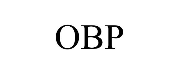 Trademark Logo OBP
