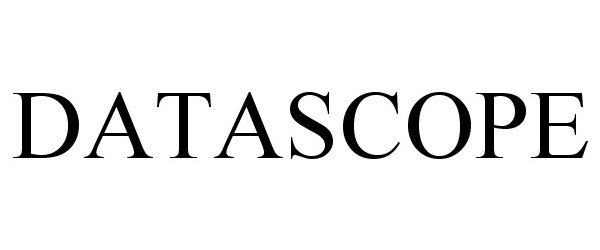 Trademark Logo DATASCOPE