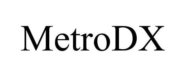 Trademark Logo METRODX