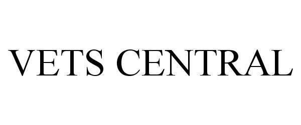Trademark Logo VETS CENTRAL