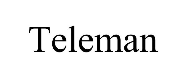 Trademark Logo TELEMAN