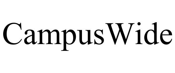 Trademark Logo CAMPUSWIDE