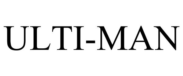 Trademark Logo ULTI-MAN