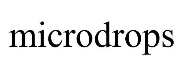  MICRODROPS