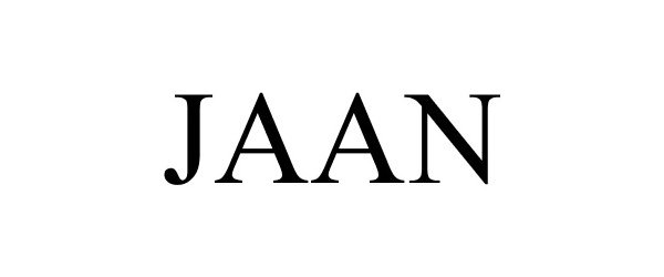 Trademark Logo JAAN