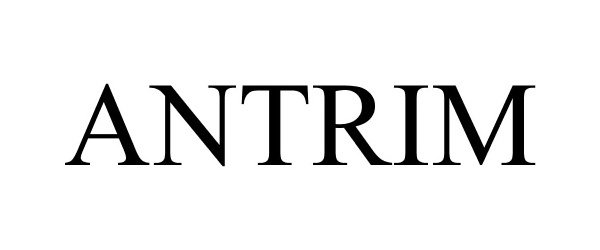 Trademark Logo ANTRIM