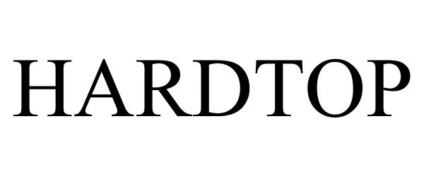 Trademark Logo HARDTOP