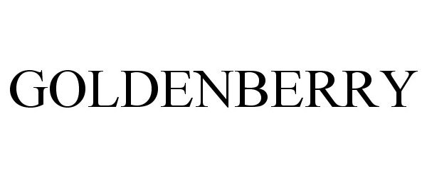 Trademark Logo GOLDENBERRY