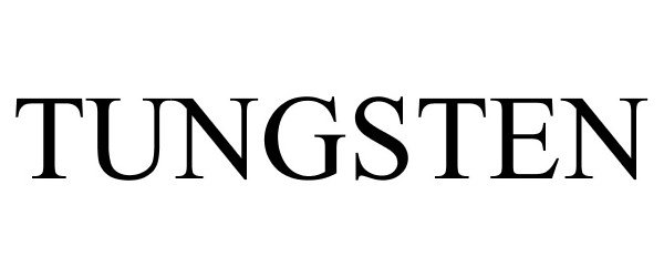 Trademark Logo TUNGSTEN