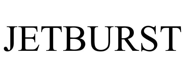 Trademark Logo JETBURST