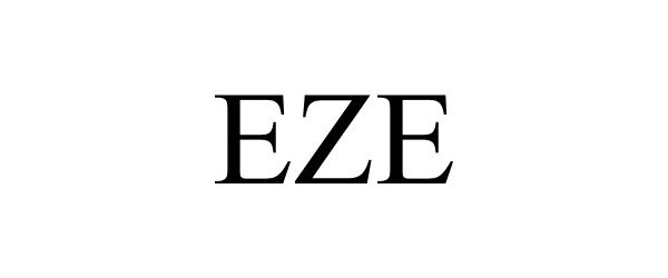 Trademark Logo EZE