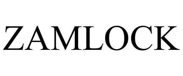 Trademark Logo ZAMLOCK